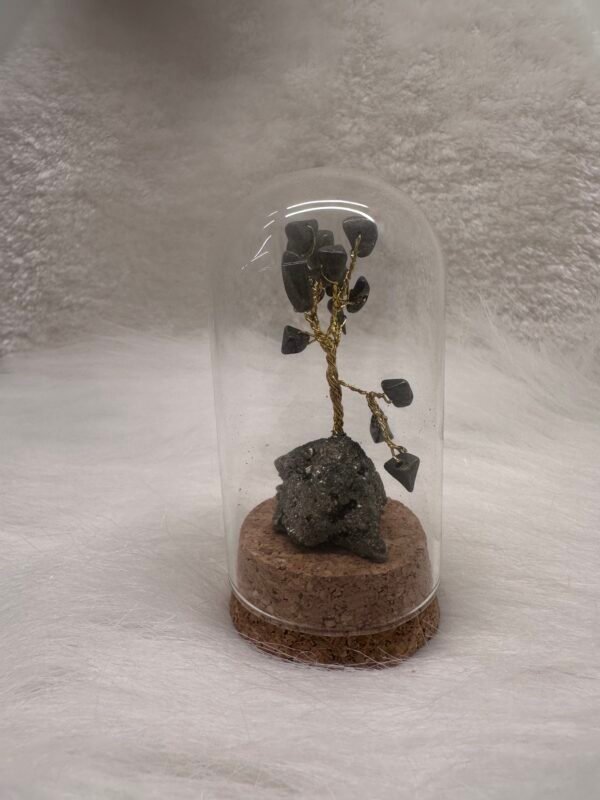 Pyrite Crystal Tree (gifting case )