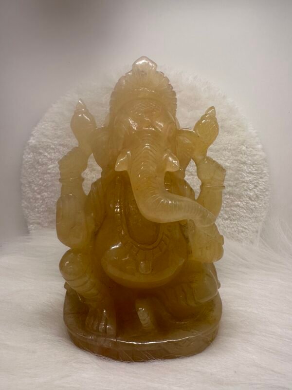 Yellow Aventurine Ganesha