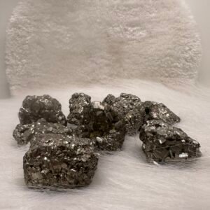 Premium Pyrite Raw Tumble