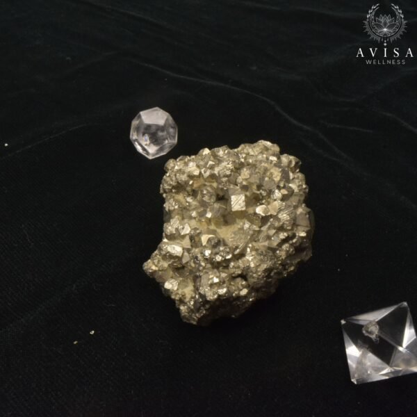 Raw Peru Pyrite Cluster (100 gms)