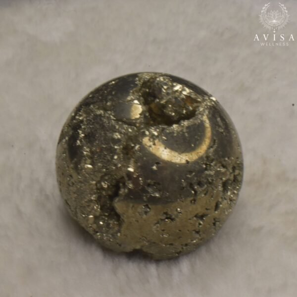 Peru Pyrite Crystal Ball - Image 2