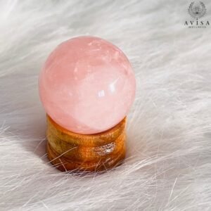 Rose Quartz Crystal Ball