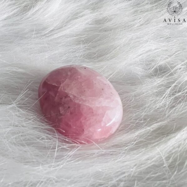 Rose Quartz Palm Stone