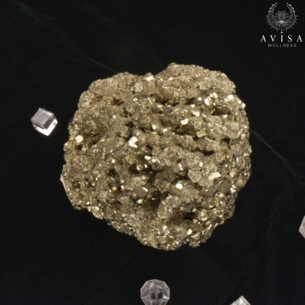 Raw Peru Pyrite Cluster (2 kgs) - Image 4