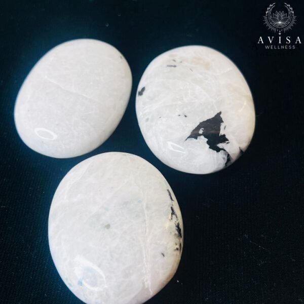 Moonstone Palm Stone