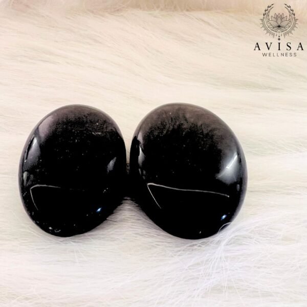 Black Tourmaline Palm Stone