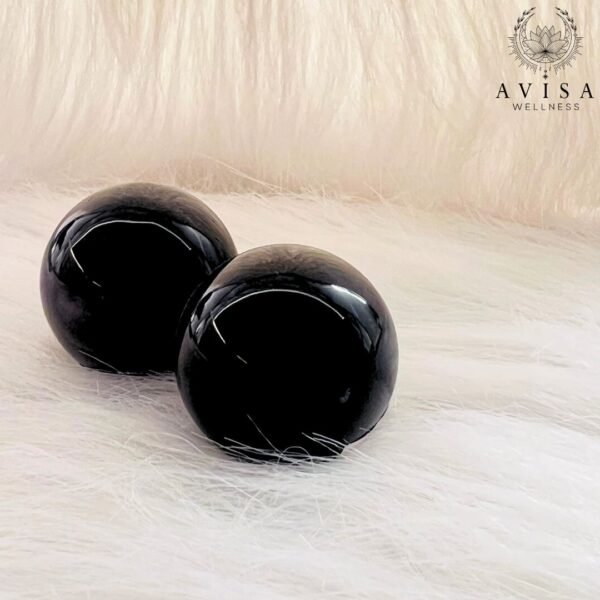 Black Tourmaline Crystal Ball - Image 3