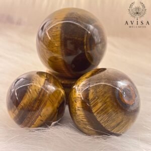 Tiger Eye Crystal Ball