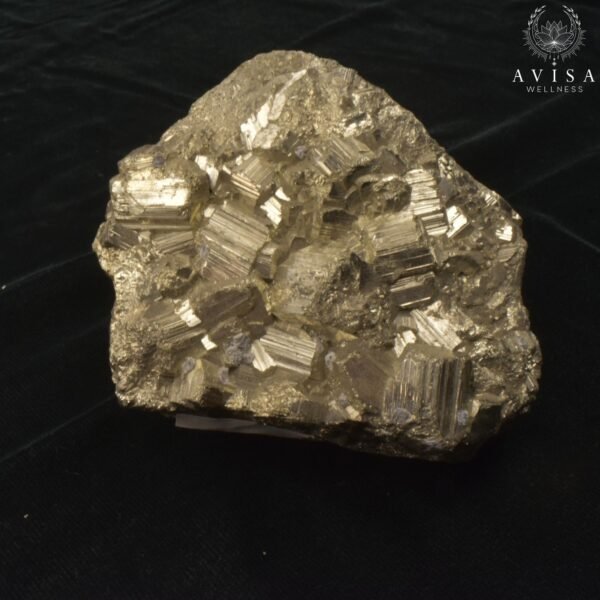 Raw Peru Pyrite Cluster (780 gms) - Image 4