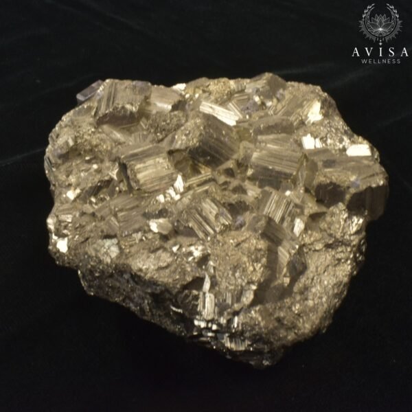 Raw Peru Pyrite Cluster (780 gms) - Image 3