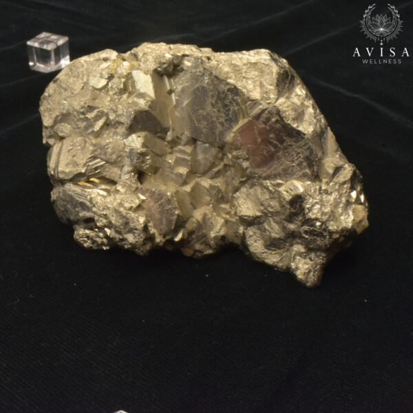 Raw Peru Pyrite Cluster (400 gms) - Image 5