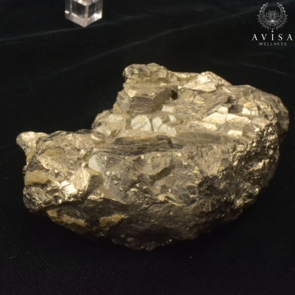 Raw Peru Pyrite Cluster (400 gms) - Image 4