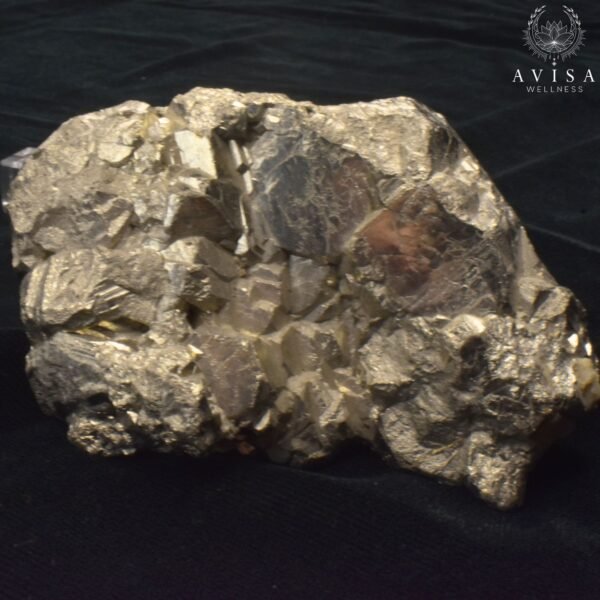 Raw Peru Pyrite Cluster (400 gms) - Image 3