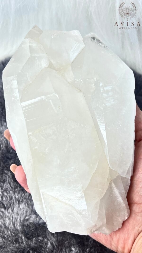 Clear Quartz Raw Cluster - Image 5