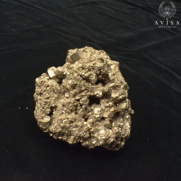 Raw Peru Pyrite Cluster (400 gms) - Image 3