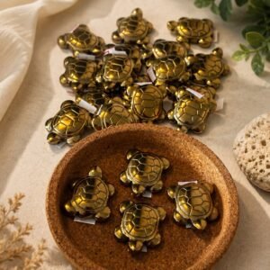 Pyrite Turtle – Feng Shui Wealth & Prosperity Tortoise