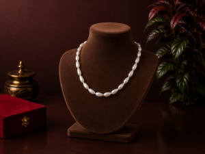 White Pearl Serenity Necklace i