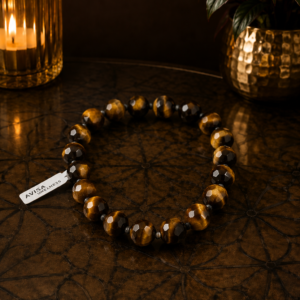 Tiger’s Eye Daimond cut Bracelet