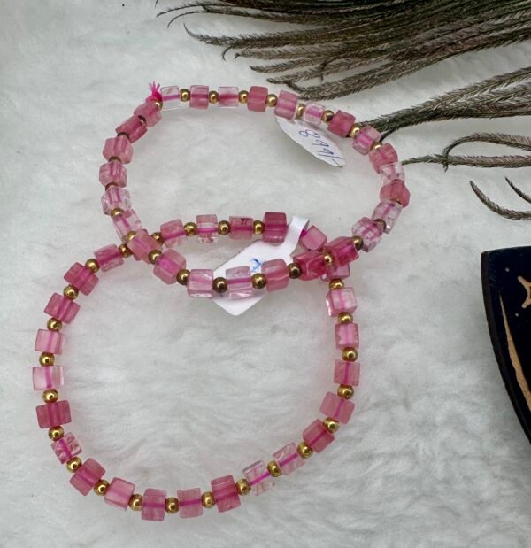 Strawberry Quartz Bracelet