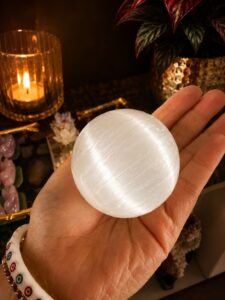 : White crystal bracelet product image