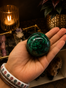 Green crystal product image