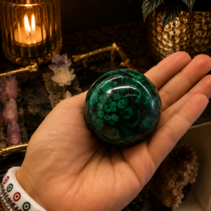 ✨ Rare Malachite Sphere ✨