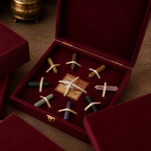 crystal healing set